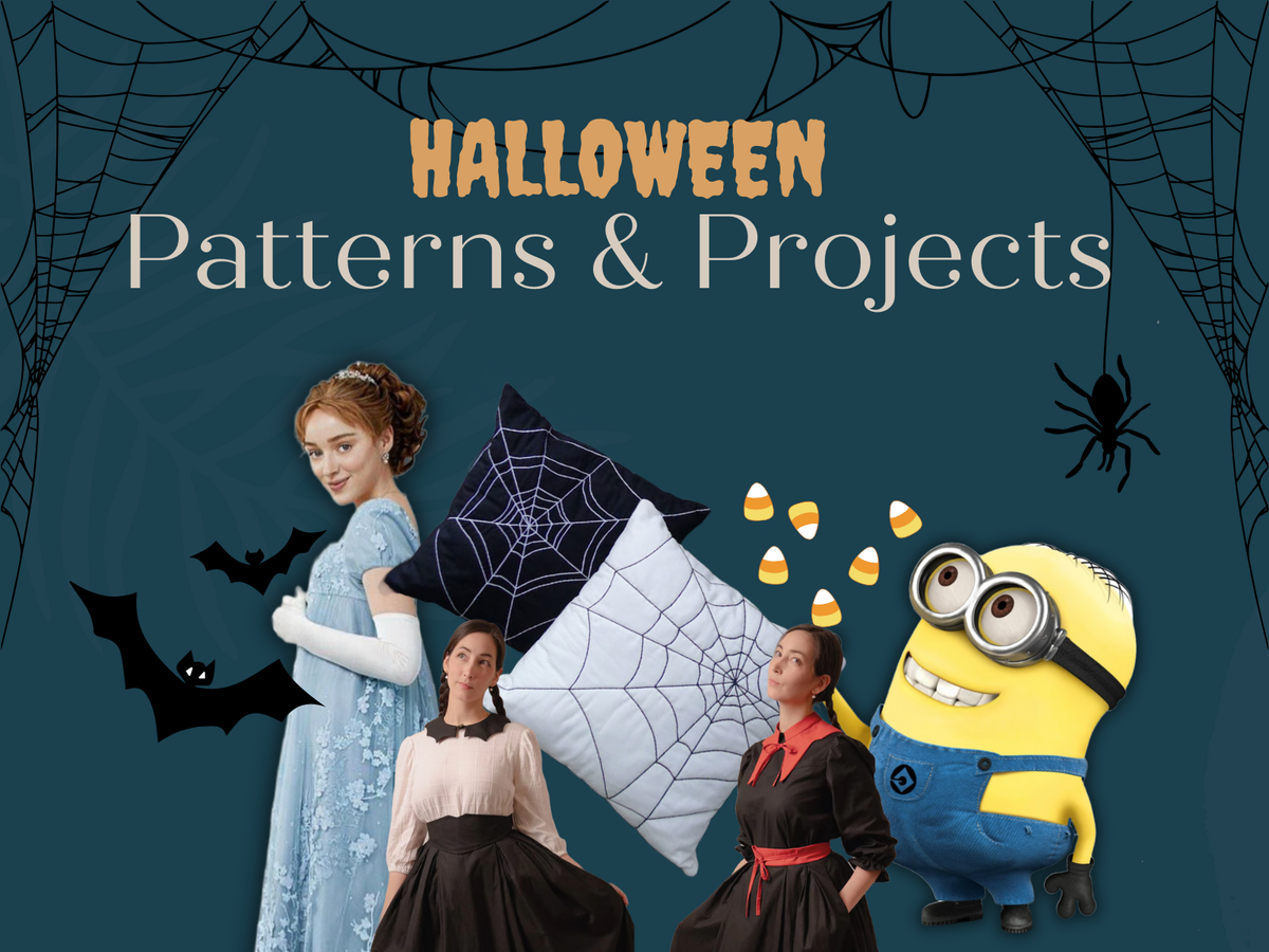 SEWING PATTERN AND PROJECTS FOR THE HALLOWEEN SEASON