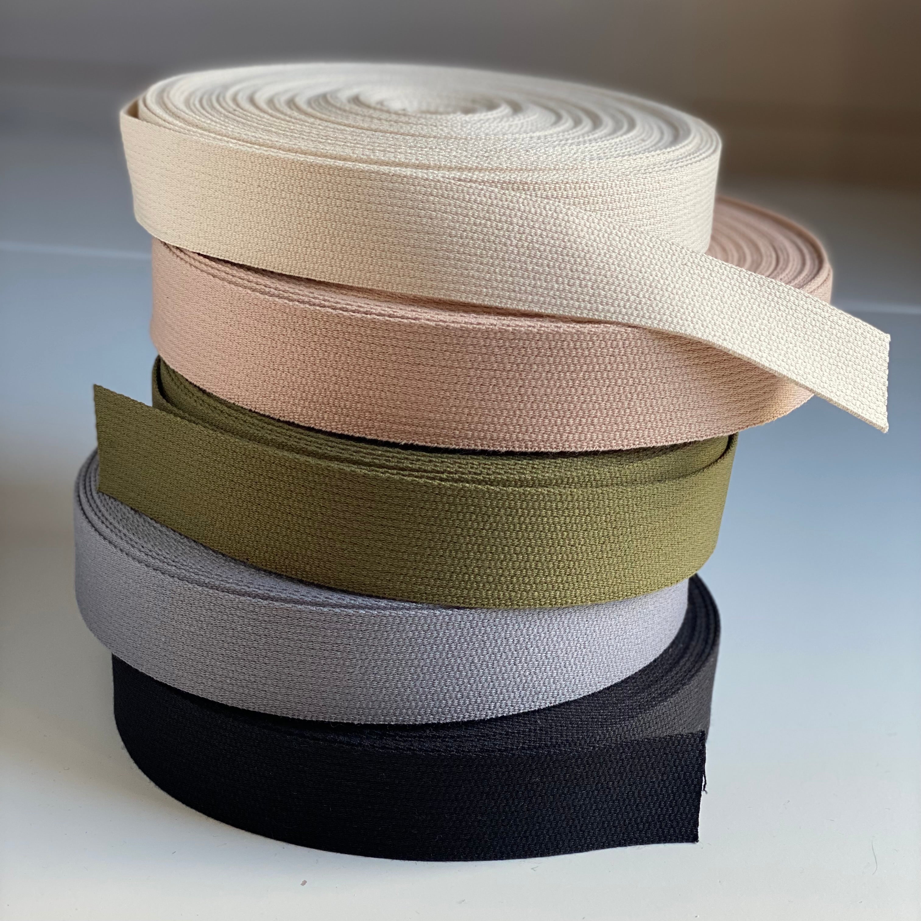 Cotton webbing straps for bags online