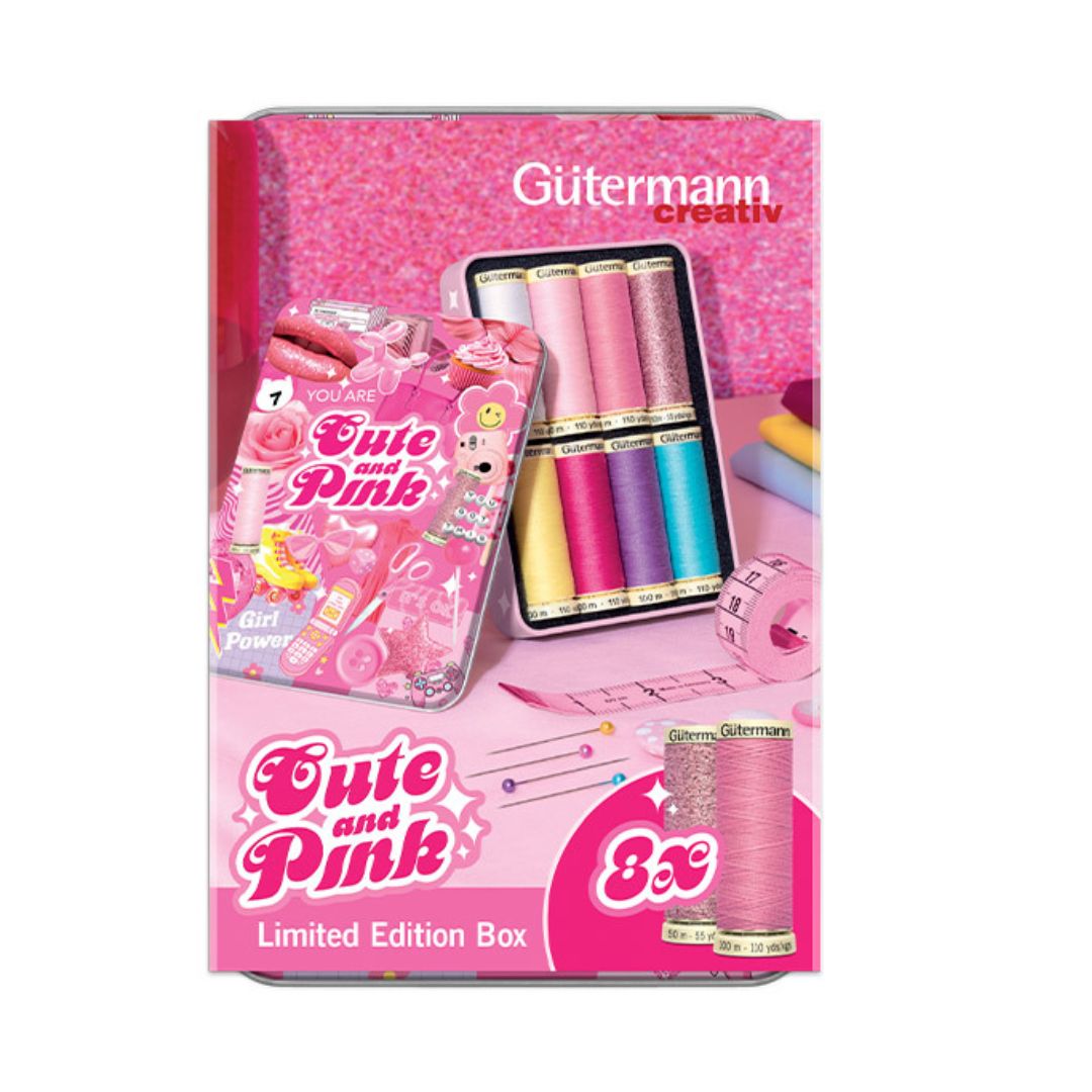 Gütermann Cute and Pink Sewing Thread Set – Limited Edition