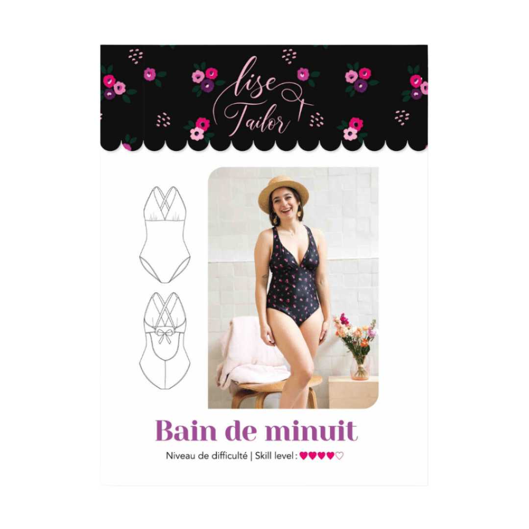 Bain de Minuit Swimsuit Sewing Pattern by Lise Tailor