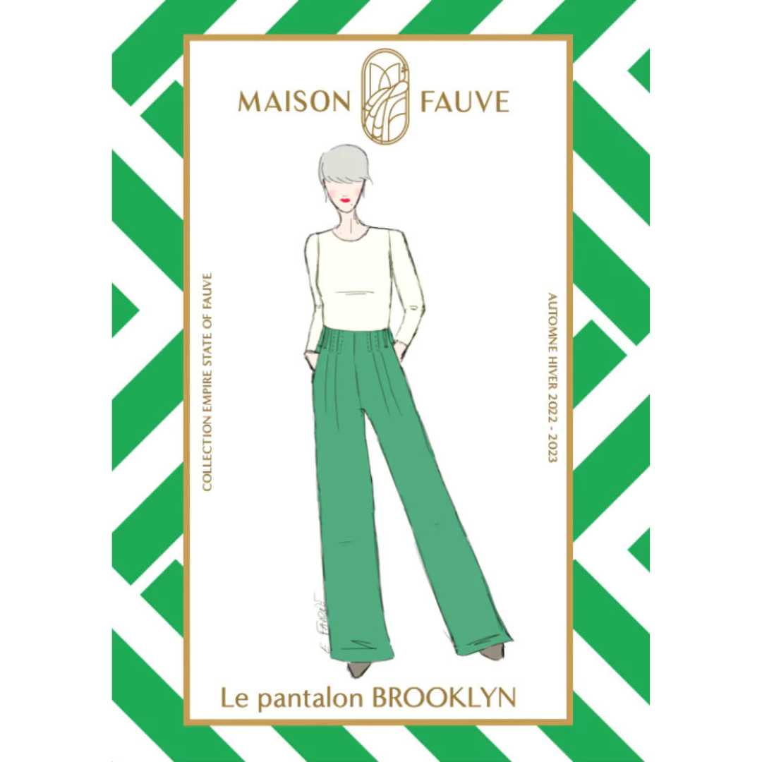 BROOKLYN Trousers Sewing Pattern by Maison Fauve