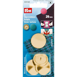 Prym Self Cover Buttons  (+Sizes)