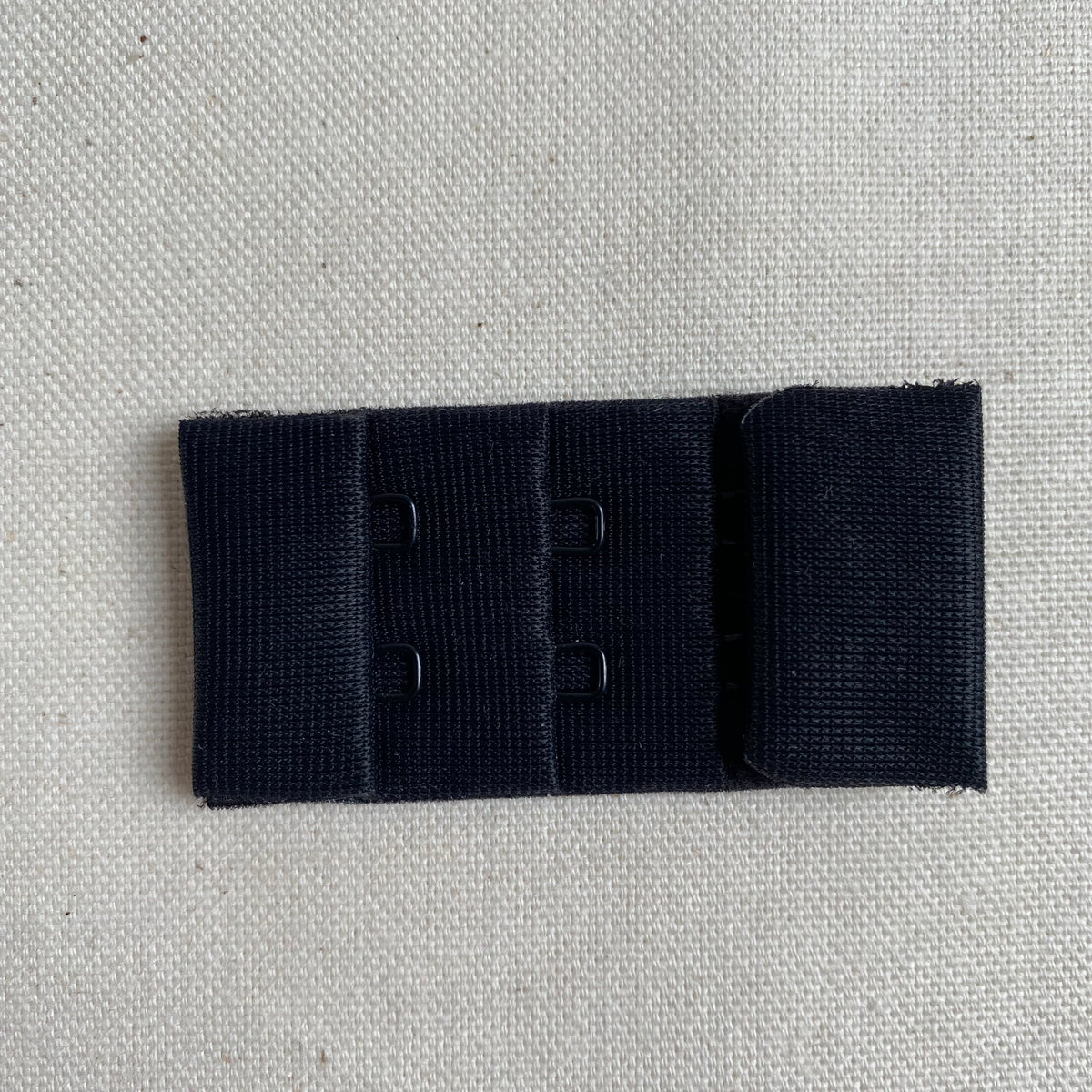 Black Bra Making Replacement Hook and Eye Tape Closures 2 Rows 1 1/2 Wide  Lingerie Design, DIY Bra Supplies HE132 
